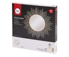 Rayher Kit: Miroir Soleil, petit, 32cm Ã¸, Nature, Ã¸15 cm