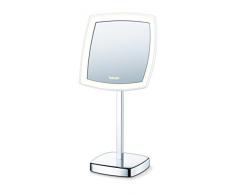 Miroir pour maquillage grossissant Ã©clairage LED sur piles ou secteur Beurer BS 99