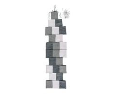 Rayher 46440560 Calendrier de lavent Ã suspendre, matÃ©riaux divers, gris clair