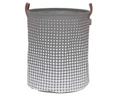 Sealskin 361892012Â Panier Ã Linge Speckles Panier Ã Linge, Plastique, Gris, 50Â x 40Â x 40Â cm