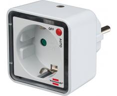 Brennenstuhl Veilleuse LED/Ãclairage dorientation avec dämmungssensor pour la prise de courant avec voiture/Off (Prise avec kindersicherer) couleurâ¯: blanc