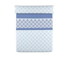 CARLA RUBINI Jeu de draps Bleu 105 cm