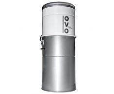 OVO Aspirateur Centralisé 700 Airwatts 32 Litres - Aspiration Centralisée Jusqua 400 M2 - Neuf, Existant, Rénovation - Garantie 10 Ans