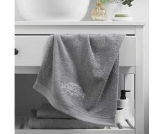 douceur dinterieur Vintage SERVIETTE DE TOILETTE, Gris, 50 x 90 CM