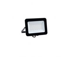 Filux Projecteur LED SMD, 4500K Industriel 408 x 377 x 53 mm Noir