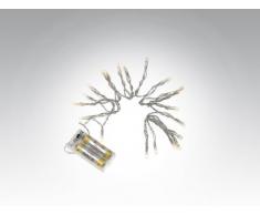 TIB 44768 Heyne, Mini Guirlande Lumineuse LED Intérieur, Blanc Chaud