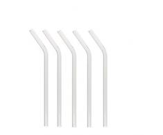 KOCH Paille en verre, incurvé, standard, Lot de 5