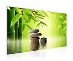 Tableau decoration murale Pierres de Feng Shui - XXL Impression sur Toile Salon Appartment 1 Parties - prÃªt Ã accrocher - 501912a