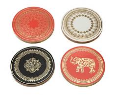 Talking Tables GLOB-Coaster Dessous de Verre, Mixte, Taille Unique