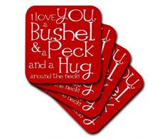 3dRose CST_193475_2 Dessous de Verre, Multicolore, set-of-8-Soft