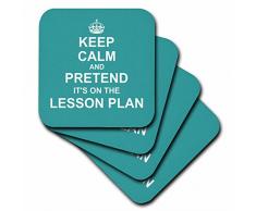 3dRose CST_179748_2 Dessous de Verre, Mutli-Colour, set-of-8-Soft