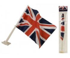 Royal PMS Drapeau de Voiture Robuste de 61 cm avec Drapeau Union Jack H 45,7 cm x 30,5 cm