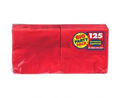 Amscan International 600013â40Â 25Â cm Apple Rouge Big Pack de fÃªte Serviettes de Table de Boisson