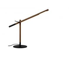 Lucide WOODSTOCK-LED - Lampe De Bureau - LED - 1x5W 3000K - Bois