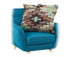Native Home Coussin de décoration Salon canapé Coussin de Sol Ethnique en Coton Motifs colorés HxlxP: 24 x 70 x 60 cm, coloré