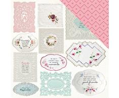 Kaisercraft Miss Betty Double Face Papier cartonnÃ© 30,5Â x 30,5Â cm Mouchoir, Assorties, Multicolore, 31.75Â x 30.48Â x 0.08Â cm