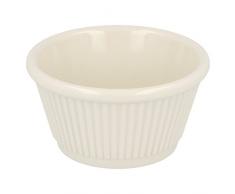 Garcia de pou Ramequin Cannelé 90 Ml. 7,8 Cm Ivoire Melanine - 48 unités