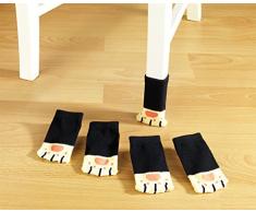 Wenko Lot de 8 Chaussettes de Chaise