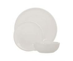 Premier Housewares 0722687 Sienna Service de table 12 piÃ¨ces en faÃ¯ence