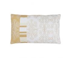 Thedecofactory 400391 Coussin, Coton, Blanc, 30 x 50 x 3 cm