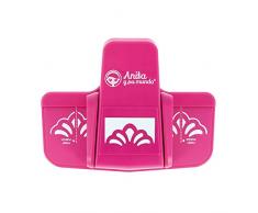 Anita y Su Mundo Trancheuse Ã Bords et Coins Rose Fuchsia Taille Unique