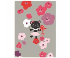 Lilipinso P0124 Affiche Chats, Papier, Gris, 30 x 0,1 x 40 cm