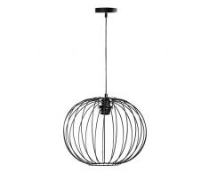 lum & Co lampe Suspension métal, Noir