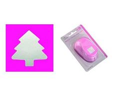 Efco Perforatrice en Forme de Sapin Rose 35 x 33 mm 20 x 10 x 4 cm