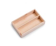 Zeller Plateau Utilisation, Bois, Naturel, Bois, Naturel, 26, 5 x 17, 5 x 5 cm