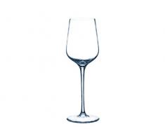 Cristal de Sévres Toujours Boite 2 Verres à Vin 2 Céleste - Taille 250 ML