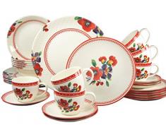 Creatable 19516 Service de Table Complet, Pierre, Multicolore, 40 x 32,5 x 32 cm