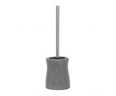 MSV 2108432 Brosse de WC Palma en céramique en Gris/Marron