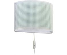 applique murale enfant Vichy Vert