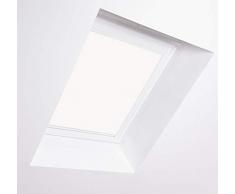 Bloc Store pour fenÃªtre de Toit Velux Cadre en Aluminium Blanc occultant M4