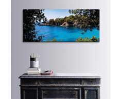 Bonamaison Toile dÃ©corative Murale Multicolore 140 x 60 cm