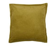 Thedecofactory 410404 Coussin, Velours de Coton, Mousse, 40 x 40 x 3 cm