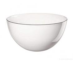 ASA 1969113 Service Ã table ligne Noir Bol Porcelaine