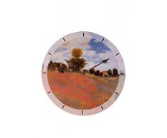 Artopweb EC35009 Pendule Murale, Bois, Multicolore, 60 x 0,5 x 60 cm