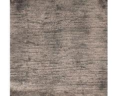 Toulemonde Bochart Collection Linea ModÃ¨le Frost Tapis Coton Anthracite 270 x 180 cm