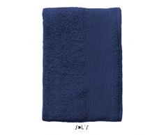 SOLâS Island 50 - Serviette de toilette - 50 cm - Ã©ponge - accessoire de bain - French Marine