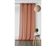 Linder Voilage 72Pourcentpolyester 28Pourcentcoton, Orange, 140x240