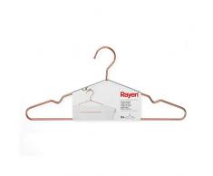 Rayen Lot de 5 cintres en cuivre, mÃ©tal coupÃ©, 40 x 18 cm