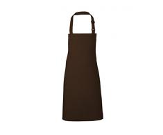 Lien kitchenwear 90Â x 73Â cm 65% coton/35% Polyester Bavoir Tablier avec Une Sangle de Cou rÃ©glable, Noir Parent