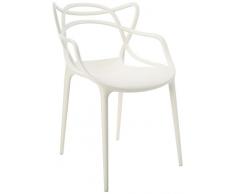 Kartell Masters Chaise Lot DE 4, Blanc