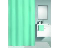 Kleine Wolke Textilgesellschaft Rideau de Douche, Fibres Synthétiques, Vert, 180x240 cm