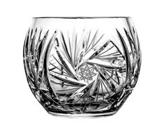 Crystelle aljulia Vase, Cristal, Cristal, 11cm, 11 x 11 x 10 cm