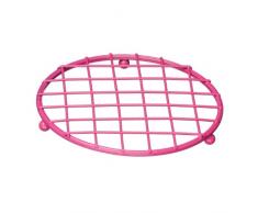 Premier Housewares 0508357 Helix Dessous de Plat en Métal Fuchsia
