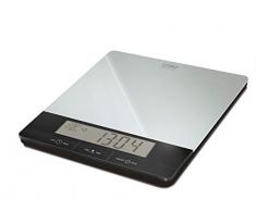 Caso I10 Design küchennwaage, Balance de cuisine numérique, grand écran LCD, wiegesendor précis dans 1 G Par incréments de jusquà 10 kg, station climatique intégrée (climat, humidité et température