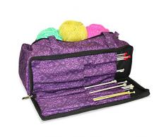 Roo Beauty Ltd Sac à Tricoter, Accessoires de Couture et étui de Rangement pour Aiguilles