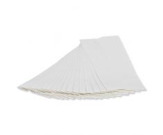 5 Star 5Â Ã©toiles 230Â x 330Â mm 2Â Plis Pliage en C Serviette de Toilette, Blanc